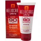 Heliocare Advanced Cream Renksiz 90 Faktör Akneli ve Hassas Ciltler İçin Leke Karşıtı Mineral Filtreli Yağlı Vücut ve Yüz Güneş Kremi 50 ml