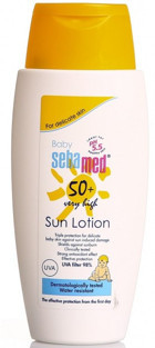 Sebamed Sun Care 50+ Faktör Yağsız Parabensiz Bebek Güneş Losyonu 150 ml