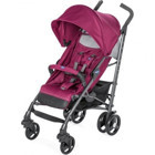 Chicco Lite Way 3 Katlanabilir 360 Derece Dönen Tam Yatar Kabin Tipi Puset Bebek Arabası Pembe