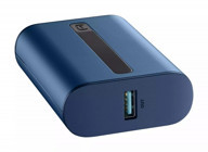 Cellularline Thunder 10000 mAh Hızlı Şarj USB & Type C Çoklu Kablolu Powerbank Mavi