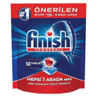 Finish Hepsi 1 Arada Max Tablet Bulaşık Makinesi Deterjanı 50 Adet