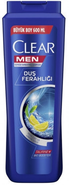 Clear Men Tüm Saçlar İçin Limonlu Şampuan 600 ml
