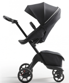 Stokke Xplory X Çift Yönlü Katlanabilir 360 Derece Dönen Tam Yatar Puset Bebek Arabası Siyah