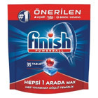 Finish Hepsi 1 Arada Max Tablet Bulaşık Makinesi Deterjanı 35 Adet