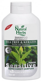 Natural Herbs Tea Tree Arındırıcı Tüm Saçlar İçin Çay Ağacı Parabensiz Şampuan 400 ml