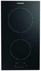 Silverline VC8220B01 Siyah Cam 2 Gözlü Dokunmatik Elektrikli Ankastre Ocak