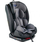 BabyHope Carisma BH-5260 Emniyet Kemeri-Isofix 360 Derece Dönen 9-36 kg Yatabilen Yükseklik Ayarlı Sürüş Yönü Oto Koltuğu Gri