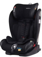 Baby Plus Secure Emniyet Kemeri-Isofix 9-36 kg Yükseklik Ayarlı Sürüş Yönü Oto Koltuğu Siyah
