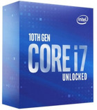 Intel I7 10700K 8 Çekirdek 3.8 GHz 5.1 GHz Turbo Hız 16 MB Önbellek LGA1200 Soket Tipi İşlemci