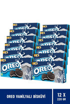 Oreo Kakaolu Vanilyalı Bisküvi 12x220 gr