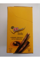 Eti Sticks Karamel Çikolata 8 gr 40 Adet