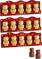 Lindt Teddy Bear Sütlü Çikolata 50 gr 3 Adet