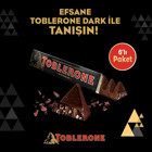 Toblerone Bitter Çikolata 100 gr 6 Adet