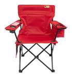 Funky Chairs Kolçaklı Kırmızı Tekli Kamp Sandalyesi