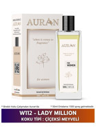 Auran W112 EDP Çiçeksi - Odunsu Kadın Parfüm 50 ml