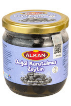 Alkan Salamura Az Tuzlu Siyah Zeytin Kavanoz 250 gr