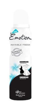 Emotion Black&White Invisible Fresh Sprey Kadın Deodorant 150 ml