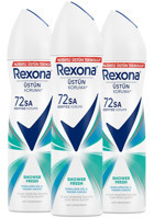 Rexona Shower Fresh Kadın Deodorant 3x150 ml