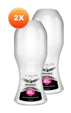 Avon On Duty Roll-On Kadın Deodorant 2x50 ml