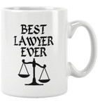 Qoeuyl Boutique Best Lawyer Ever Avukat Baskılı Kupa Bardak