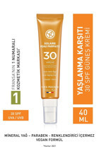 Yves Rocher Solaire Peau Parfaite 30 Faktör Tüm Ciltler İçin Leke Karşıtı Nemlendirici Yaşlanma Karşıtı Suya Dayanıklı Yüz Güneş Kremi 40 ml