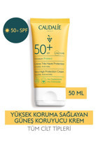 Caudalie Vinosun 50 Faktör İçin Nemlendirici Suya Dayanıklı Yüz ve Vücut Güneş Kremi 50 ml