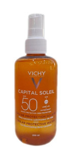 Vichy Solar Protective Water Termal Su - Beta Karoten Simli 50 Faktör Vücut İçin Bronzlaştırıcı Sprey 200 ml