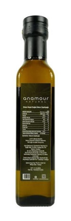 Anamour Soğuk Sıkım Cam Zeytinyağı 250 ml