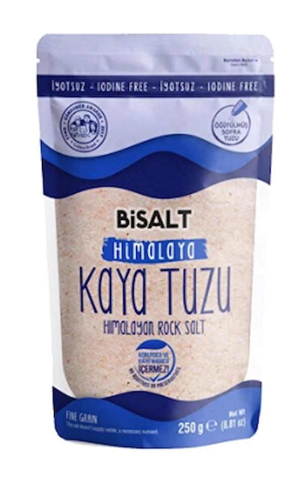 Bisalt İyotsuz Toz Himalaya Tuz Paket 4x250 gr