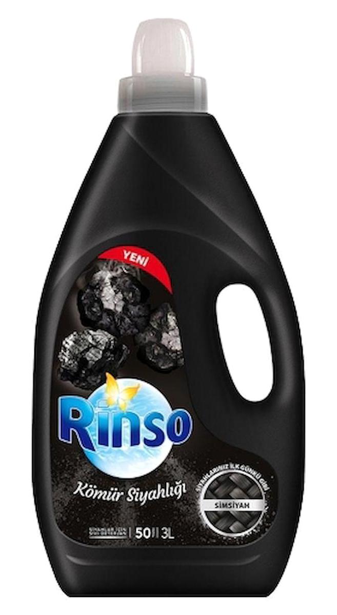 Rinso Doku Koruma 300 Yıkama Siyahlar İçin Sıvı Deterjan 6x3 lt