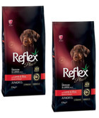 Reflex Plus Kuzu Etli Pirinçli Orta Irk Yavru Köpek Maması 30 Kg