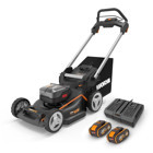 Worx WG748E İtmeli Elektrikli Akülü Çim Biçme Makinesi