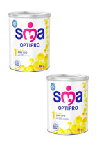 Sma Optipro Laktozlu 1 Numara Bebek Sütü 2x800 gr