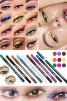 Utelips 9'lu Suya Dayanıklı Mat Pastel Çok Renkli Kalıcı Kalem Eyeliner