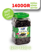 Mytat Tuzlu Salamura Gemlik Siyah Zeytin Pet Kavanoz 1.4 kg