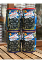 Gemlik Katırlı Köyü Tuzlu Gemlik Siyah Zeytin Pet Kavanoz 4x1 kg