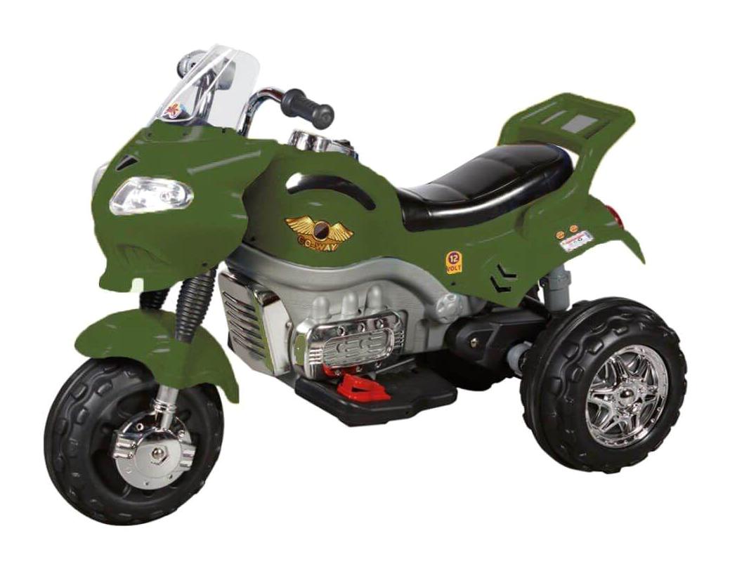 Aliş Toys 12 V Üstü Açık Tek Kişilik Akülü Motosiklet Yeşil