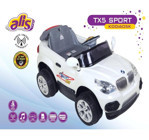 Aliş Toys Tx-5 Sport 605K 12 V Üstü Açık Tek Kişilik Akülü Araba Beyaz