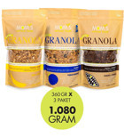 Mom's Natural Foods Granola 3x360 gr