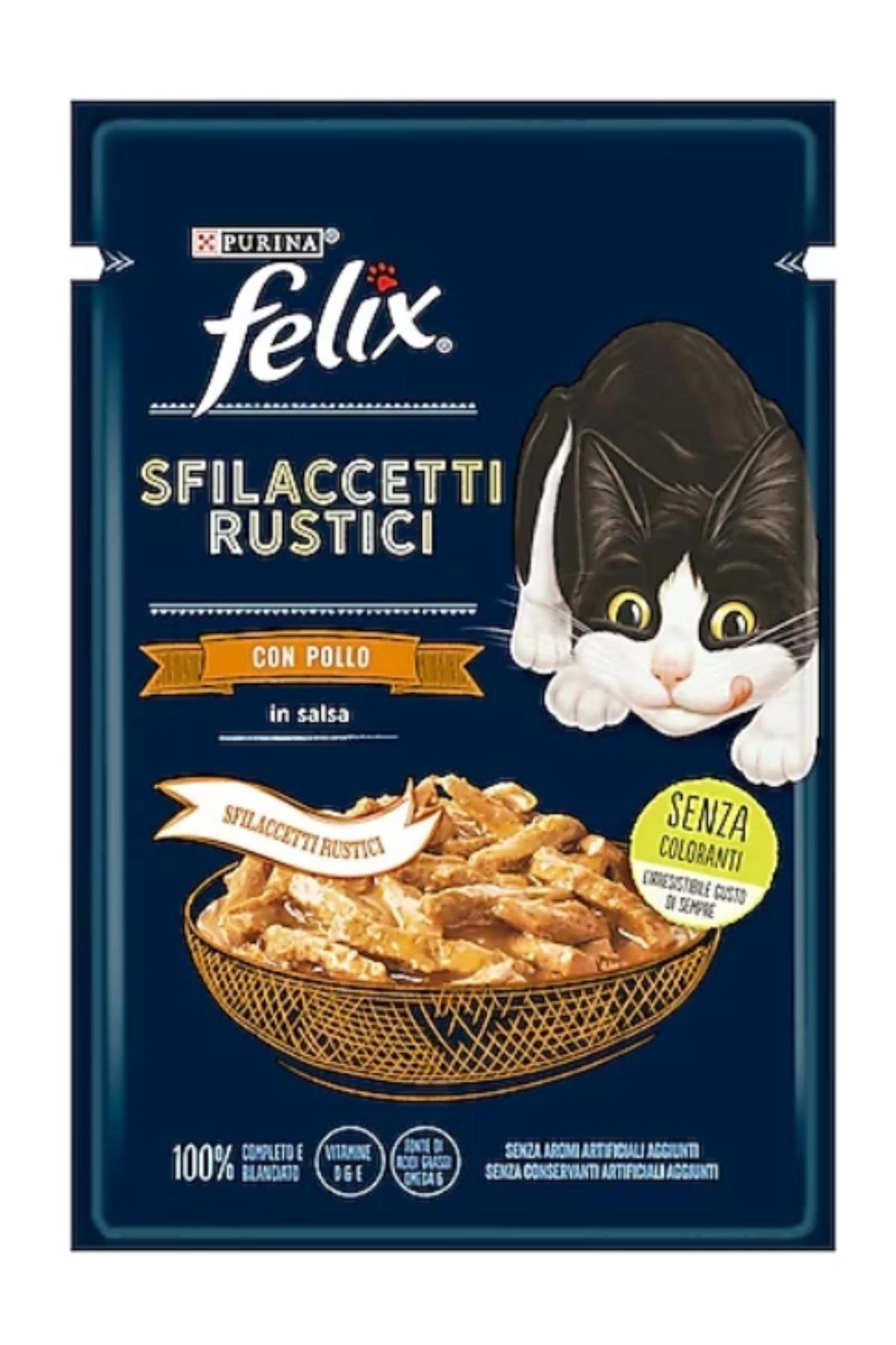 Purina Felix Tavuk Yetişkin Yaş Kedi Maması 26x85 gr