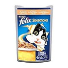 Purina Felix Sensations Somonlu Jöleli Yetişkin Yaş Kedi Maması 6x100 gr