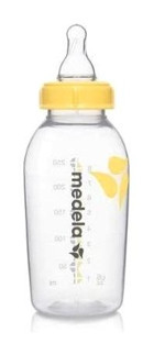 Medela Silikon Yenidoğan 0-12 Ay Desenli Turuncu Biberon 150 ml