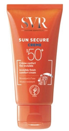 Svr Sun Secure 50 Faktör Tüm Ciltler İçin Leke Karşıtı Nemlendirici Yağsız Suya Dayanıklı Yüz ve Vücut Güneş Kremi 50 ml