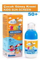 Bs Bubbles Cosmetic 50 Faktör Tüm Ciltler İçin Nemlendirici Suya Dayanıklı Yüz Güneş Kremi 100 ml