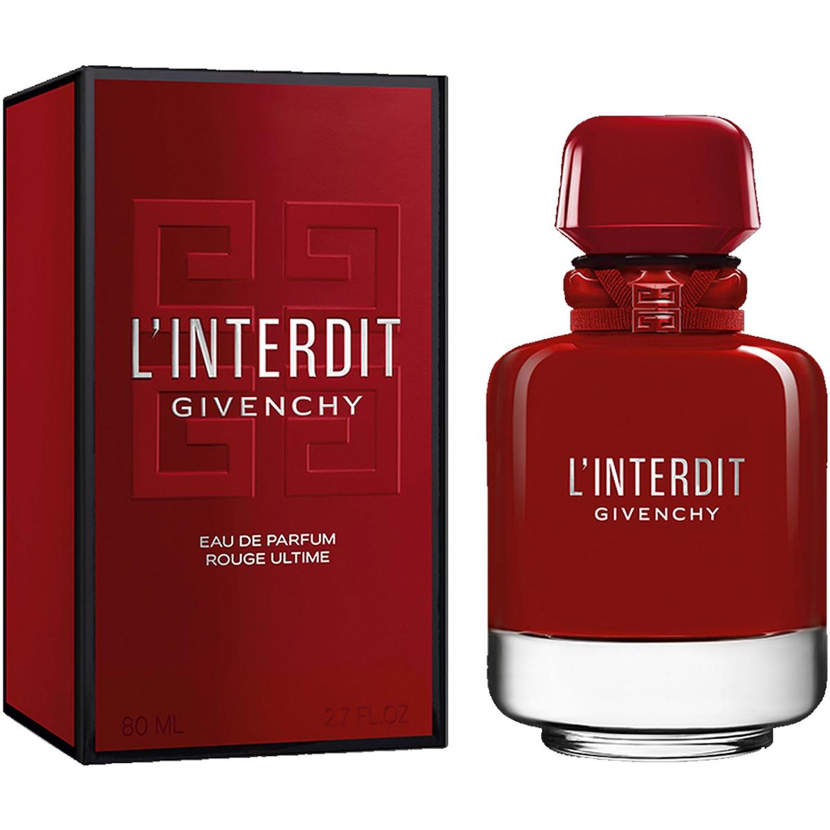 Givenchy L'Interdit Rouge Ultime EDP Çiçeksi-Odunsu Kadın Parfüm 80 ml