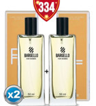 Bargello 334 EDP Çiçeksi-Turunçgil Kadın Parfüm 2x50 ml