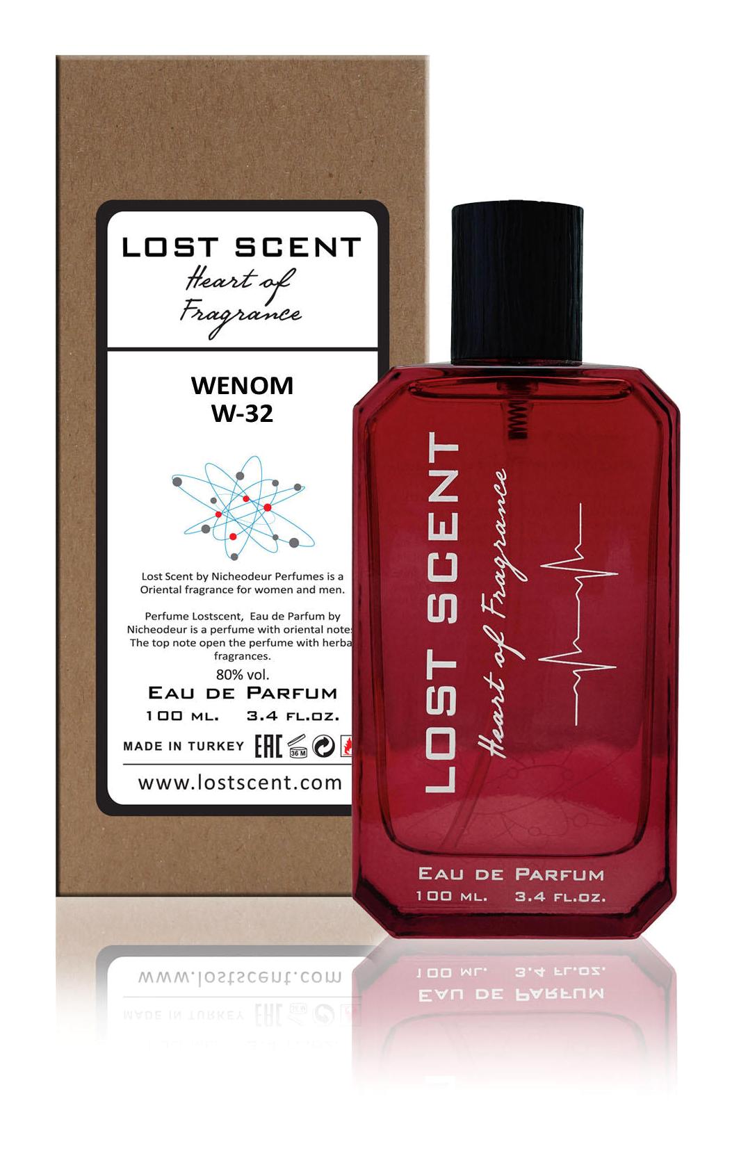 Lost Scent W32 Wenom EDP Amber-Vanilya Kadın Parfüm 100 ml