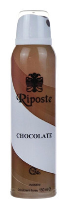 Riposte 24 Saat Etkili Chocolate Sprey Kadın Deodorant 150 ml