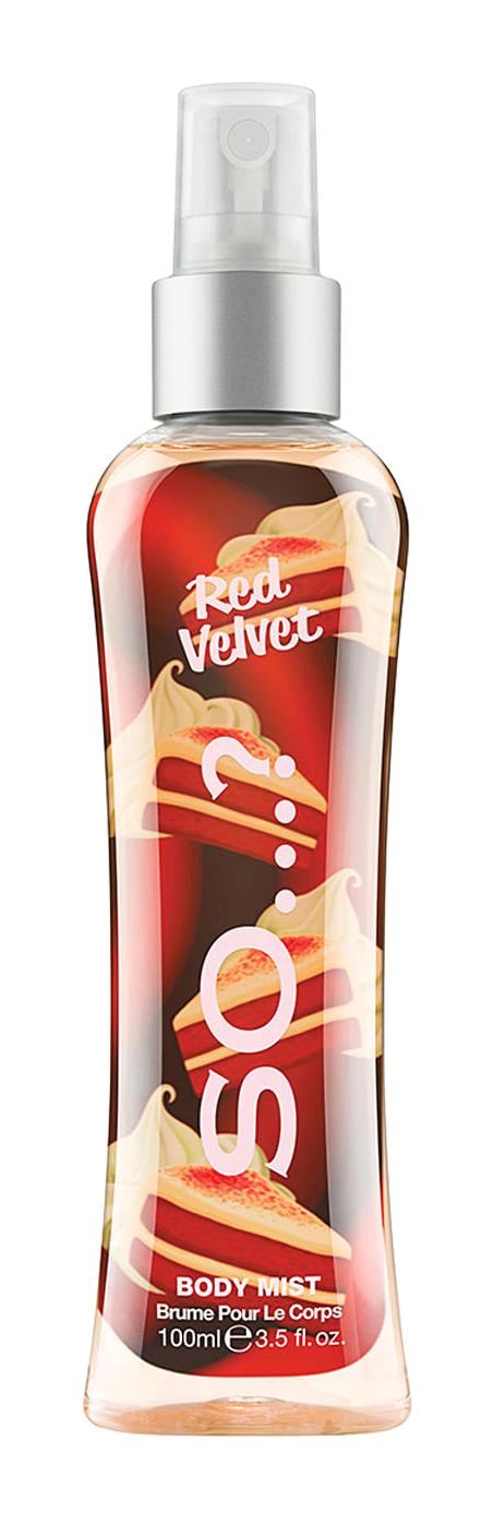 So Fragrance So Red Velvet Meyvemsi-Şekerli Kadın Vücut Spreyi 100 ml