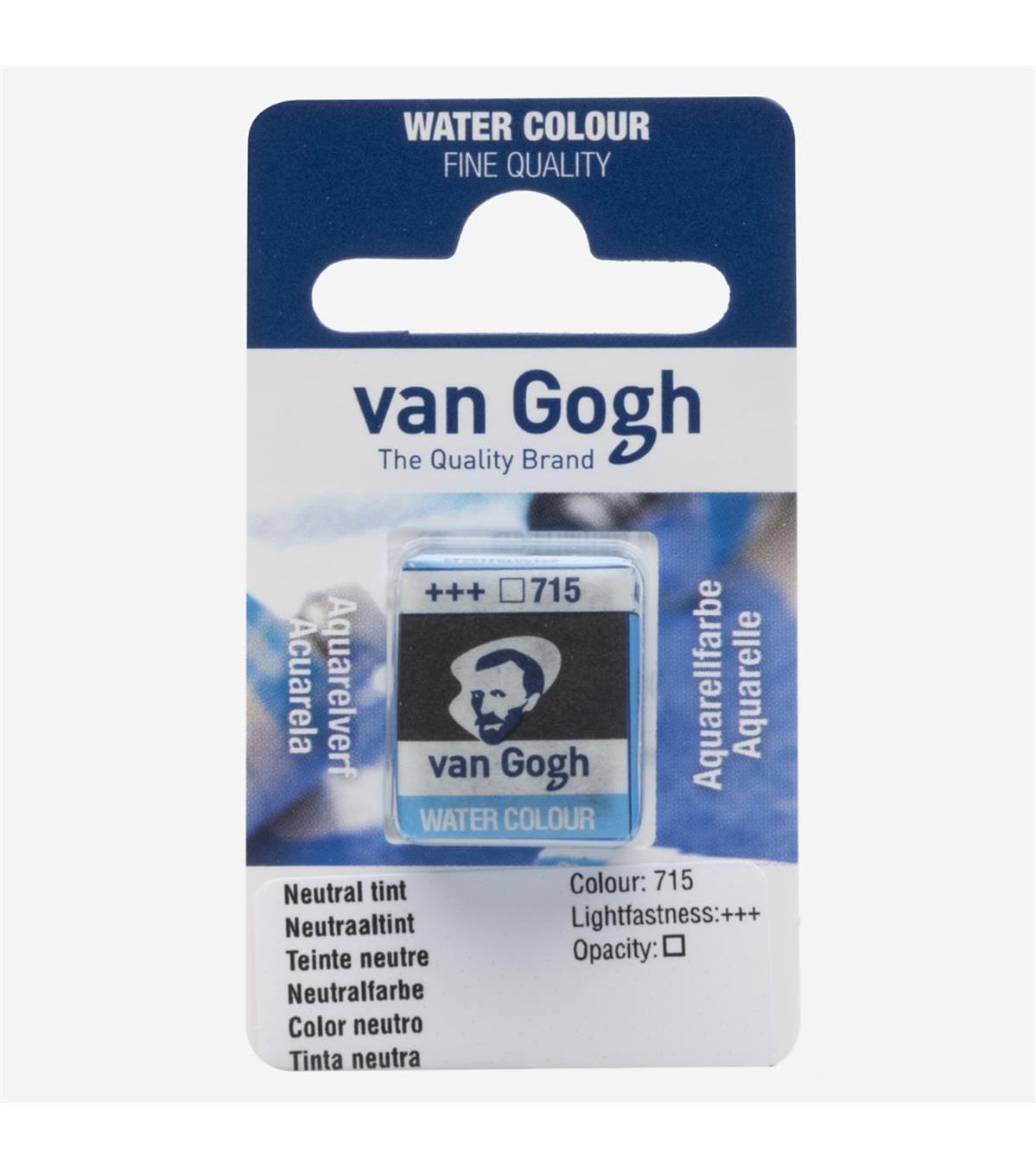 Royal Talens Van Gogh 715 Tablet Sulu Boya Neutral Tint